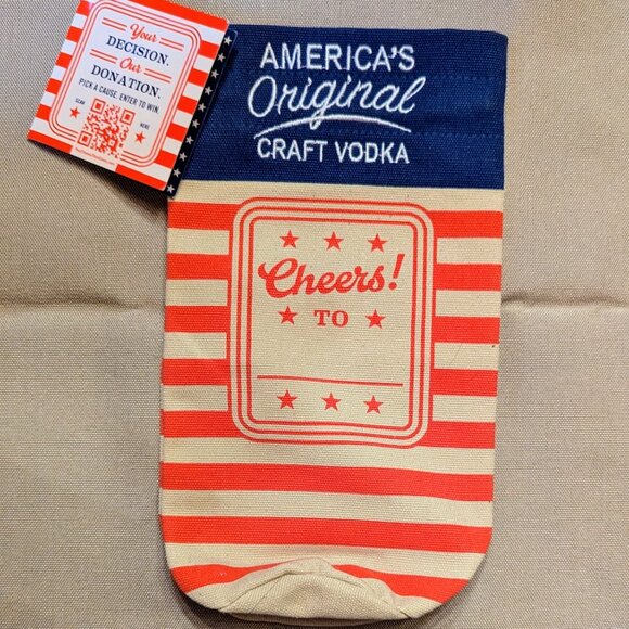 Titos Handmade Vodka Made in the USA Bottle Gift Bag - Picture 2 of 3